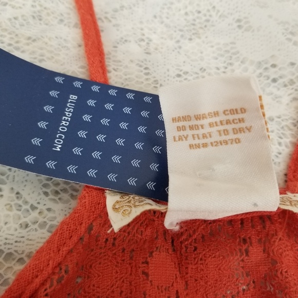 Buckle Flying Tomato Large Lace Tassel Keyhole NWT - Picture 7 of 8